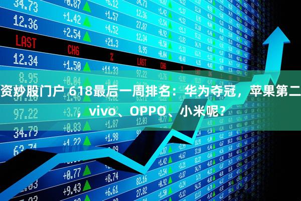资炒股门户 618最后一周排名：华为夺冠，苹果第二，vivo、OPPO、小米呢？